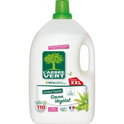 ARBRE VERT Lessive Liquide au Savon Végétal L' le bidon de 4.95L