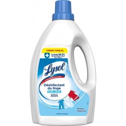 LYSOL Lessive Liquide Désinfectant Linge Frais le bidon de 1.5L