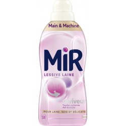 MIR Lessive Liquide Raviveur Laine Soie et Délicats 650ml