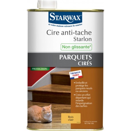 NC Cire Antitaches Bois Clairs Starwax 1L