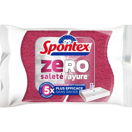 SPONTEX Eponge Zéro Saleté Ni Rayure 2 éponges