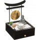 NC Jardin Zen Bouddha tiroir 21cm Noir