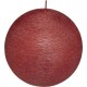 NC Bougie Boule Déco colorama 380g Rouge