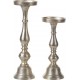 NC Lot De 2 Bougeoirs Dorés 37 28 Cm