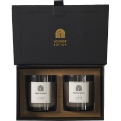 NC Coffret 2 Bougies Parfumées Senteur Bois De Santal