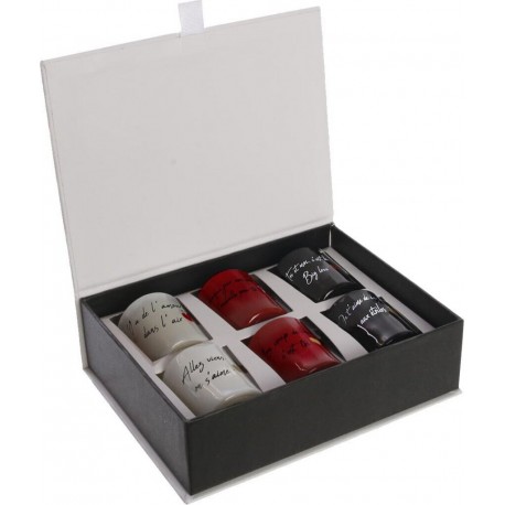 NC Coffret Amour 6 Bougies Parfumées Fleurs De Printemps