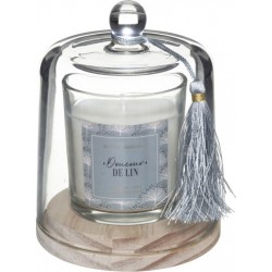 NC Bougie Parfumée Cloche loli 130g Douceur De Lin