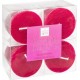 NC Lot De 4 Bougies Votives Parfumées elea 48g Passion Framboise