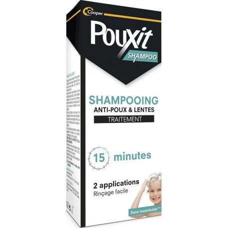 POUXIT Shampooing Anti-Poux et Lentes 200ml