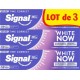 SIGNAL Dentifrice Time Correct White Now les 3 tubes de 75ml