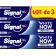 SIGNAL Dentifrice Blancheur Longue Durée White Now les 3 tubes de 75ml