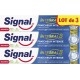 SIGNAL Dentifrice Integral 8 Fraîcheur Intense lot de 3 dentifrices de 75ml