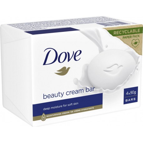 DOVE Savon Solide Original Hydratant lot de 4 savons