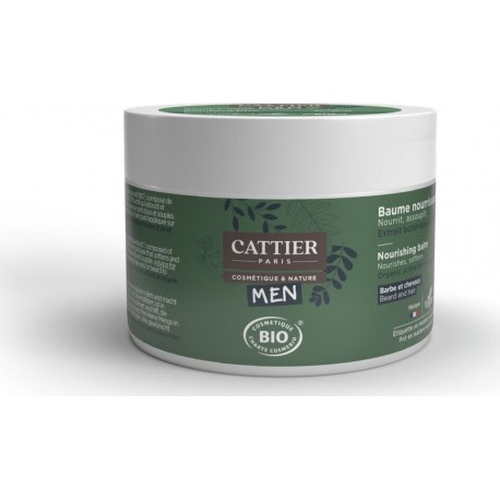 CATTIER Baume Barbe & Cheveux Homme Bio 90g