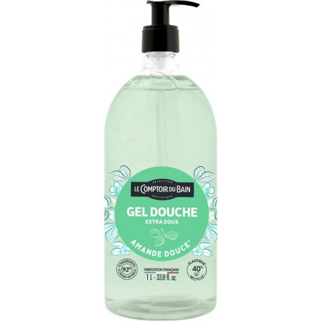 LE COMPTOIR DU BAIN Gel Douche Extra Doux à l'Amande Douce 1L