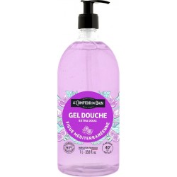 LE COMPTOIR DU BAIN Gel Douche Extra Doux à la Figue Méditerranéenne 1L