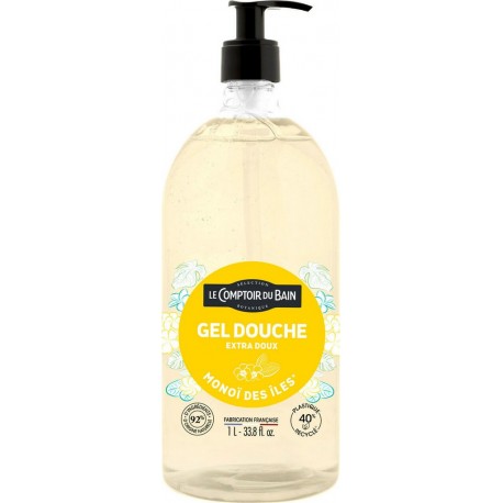 LE COMPTOIR DU BAIN Gel Douche Extra Doux au Monoï des Iles 1L