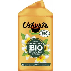 USHUAIA Gel Douche Fleurs de Tiaré de Polynésie Ensoleillante Bio 250ml