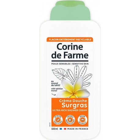 CORINE DE FARME Crème Douche Nourrissant au MonoÏ de Tahiti 500ml