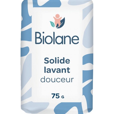 BIOLANE Savon Solide Lavant Douceur le savon de 75g