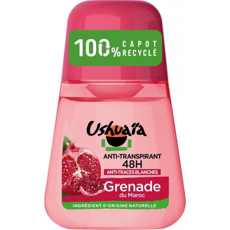 USHUAIA Déodorant à la Grenade le roll-on de 50ml