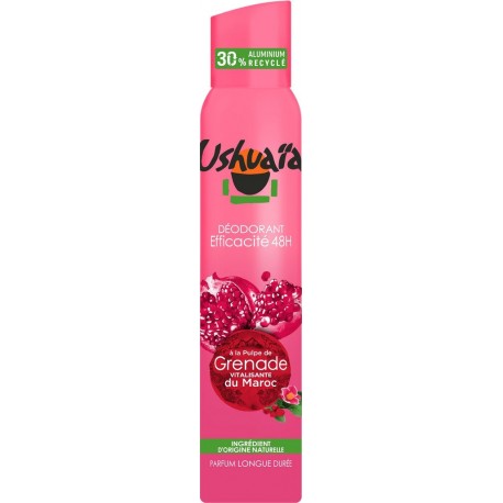 USHUAIA Déodorant à la Grenade 200ml