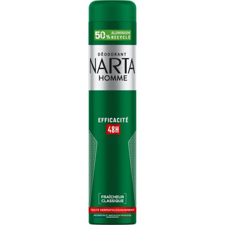 NARTA Déodorant Homme Efficacité 48H HOMME 200ml