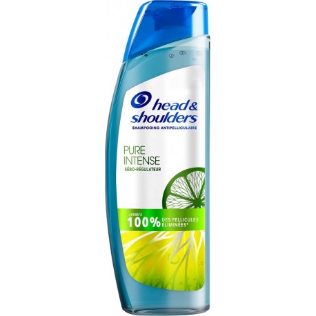 HEAD SHOULDERS Shampooing Pure Intense Huile Control Anti-Pelliculaire HEAD & SHOULDERS 250ml