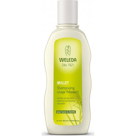 WELEDA Shampoing usage fréquent au millet brillance le tube de 190ml