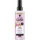 SCHWARZKOPF Soin cheveux Lait Démêlant Express Brillance Soie Liquide pour Cheveux Ternes et Cassants GLISS 200ml