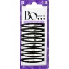 BO PARIS Barrette Cheveux Clic Clac Tendance Indispensable Essential les 8 barrettes