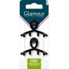 GLAMOUR Pinces à Cheveux Noir PARIS les de 2 pinces