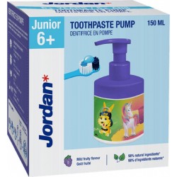 JORDAN Pompe Dentifrice Enfant 6 ans et + Goût Fruité 150ml