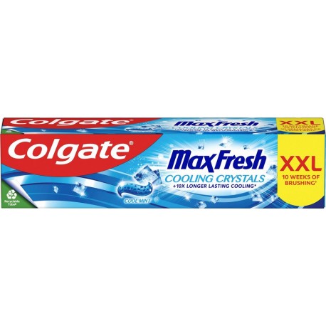 COLGATE Dentifrice Cristaux Fraicheur Max le tube de 150ml