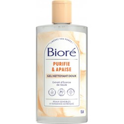 BIORE Gel Nettoyant Doux Purifie & Apaise 200ml