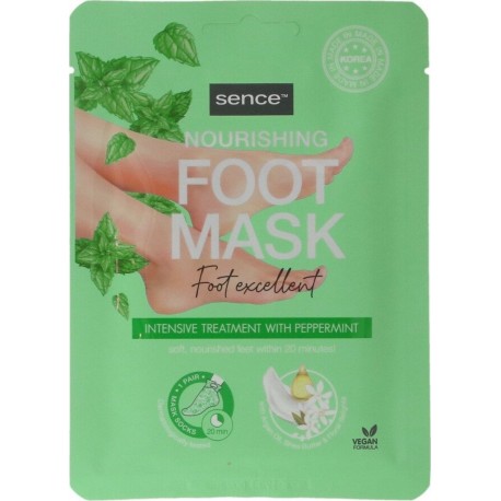 SENCE Masque pour les pieds menthe poivrée 18g