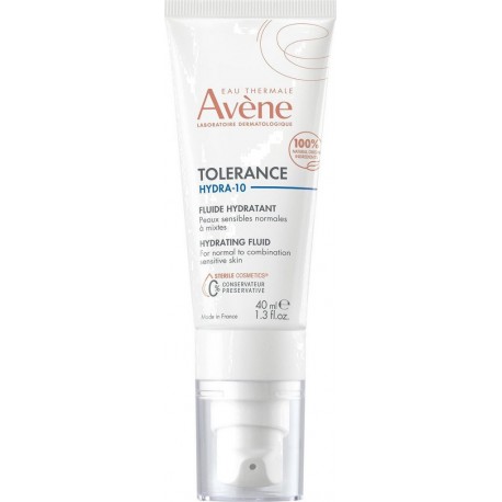 EAU THERMALE AVENE Fluide Hydratant Tolérance Hydra 10 le tube de 40ml