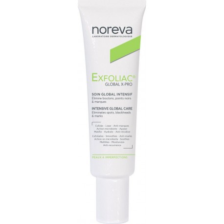 NOREVA EXFOLIAC Soin Visage Imperfections & Marques Exfoliac le tube de 30ml