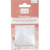 GLAMOUR Autocollants Double Face pour Ongles BEAUTE 24 pièces