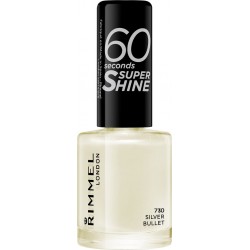 RIMMEL Vernis à ongles 60 seconds super shine silver bullet 730 le vernis à ongles de 8ml