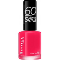 RIMMEL Vernis à ongles Super shine 60 seconds super shine n°430 coralicious 8ml