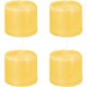 NC Lot De 4 Bougies Votives basic 3cm Jaune