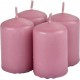 NC Lot De 4 Bougies Pilier essentiel Ii 6cm Orchidée