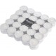 Lot De 50 Bougies Chauffe-plat tentation 3,8cm Blanc