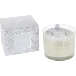 NC Bougie Parfumée white Gardens 10cm Sapphira Amber Tea