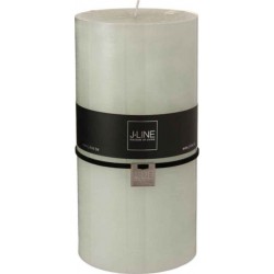 NC Bougie Cylindrique Déco junina 20cm Vert Poudré