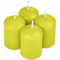 NC Lot De 4 Bougies Parfumées essentiel 6cm Pomme