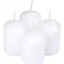 NC Lot De 4 Bougies Parfumées essentiel 6cm Jasmin