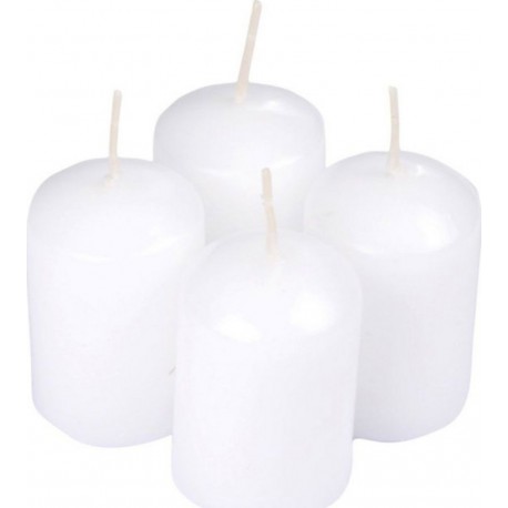 NC Lot De 4 Bougies Parfumées essentiel 6cm Jasmin