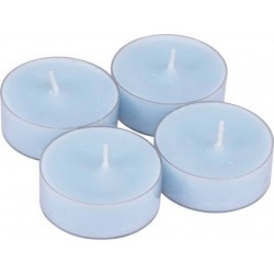 NC Lot De 4 Bougies Parfumées Chauffe-plat trendie Bleu Océan